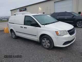 2013 Ram Cargo Van Tradesman with VIN 2C4JRGAG9DR609436, listed as a IAAI auction lot 41965033 with 306,927 mi miles. Bid and sale history available at carsss.com. Image 1.