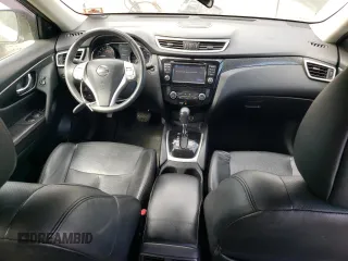 2015 Nissan Rogue SV with VIN 5N1AT2MV5FC892245, listed as a Copart auction lot 54838525 with 77,247 mi miles and Salvage Title. Bid and sale history available at DreamBid. Image 8.