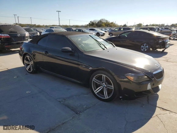 2007 BMW 6 Series M6 with VIN WBSEK93597CY78829, listed as a Copart auction lot 76952864 with 76,175 mi miles and Clean Title. Bid and sale history available at carsss.com. Image 4.
