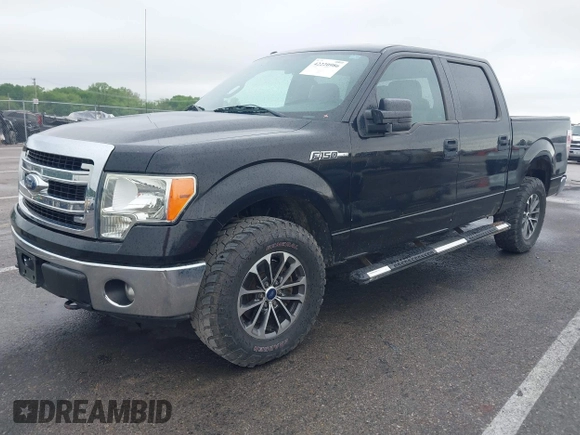 2014 Ford F-150 XL with VIN 1FTFW1EF3EKF83235, listed as a IAAI auction lot 42220986 with 114,384 mi miles and . Bid and sale history available at DreamBid. Image 2.