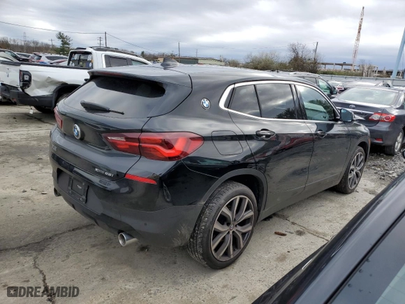 2021 BMW X2 xDrive28i with VIN WBXYJ1C07M5S79654, listed as a Copart auction lot 68565892 with 21,332 mi miles. Bid and sale history available at carsss.com. Image 3.