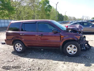 2007 Honda Pilot LX with VIN 5FNYF18177B017698, listed as a IAAI auction lot 41995853 with 192,923 mi miles. Bid and sale history available at carsss.com. Image 14.