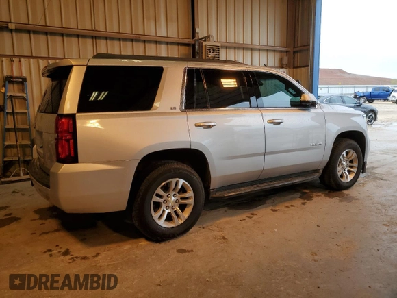 2015 Chevrolet Tahoe LS with VIN 1GNSCAKC0FR281838, listed as a Copart auction lot 51745675 with 151,483 mi miles and Clean title. Bid and sale history available at DreamBid. Image 3.