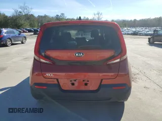 2020 Kia Soul LX with VIN KNDJ23AU8L7119475, listed as a Copart auction lot 46414965 with 90,343 mi miles and Salvage Title. Bid and sale history available at carsss.com. Image 6.