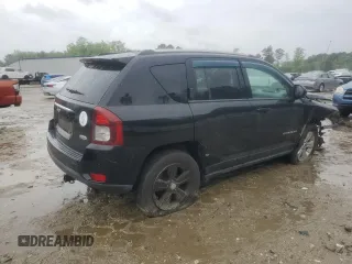 2015 Jeep Compass High Altitude Edition with VIN 1C4NJDEB1FD151838, listed as a Copart auction lot 51712845 with 133,857 mi miles and Salvage Title. Bid and sale history available at carsss.com. Image 3.