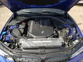 2021 BMW 3 Series M340i xDrive with VIN 3MW5U9J03M8B55096, listed as a Copart auction lot 73433514 with 49,381 mi miles and Salvage Title. Bid and sale history available at carsss.com. Image 11.