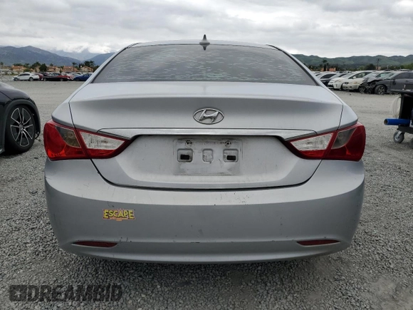 2012 Hyundai Sonata GLS with VIN 5NPEB4ACXCH394825, listed as a Copart auction lot 53689925 with 181,314 mi miles and Clean Title. Bid and sale history available at carsss.com. Image 6.