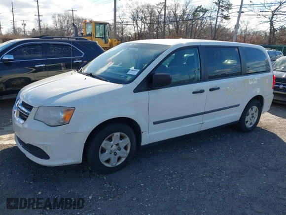 2011 Dodge Grand Caravan Cargo with VIN 2D4RN1AG7BR788880, listed as a IAAI auction lot 41573858 with 240,670 mi miles. Bid and sale history available at carsss.com. Image 2.