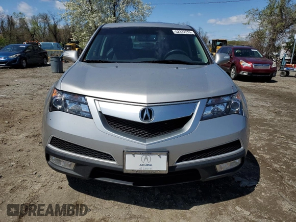 2012 Acura MDX with VIN 2HNYD2H26CH507620, listed as a Copart auction lot 52337315 with 121,624 mi miles and Salvage title. Bid and sale history available at DreamBid. Image 5.