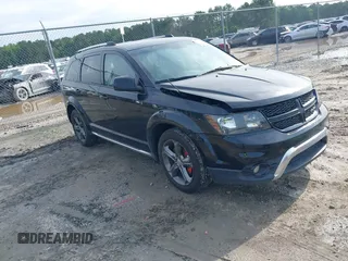 2014 Dodge Journey Crossroad with VIN 3C4PDCGB2ET261085, listed as a IAAI auction lot 42345617 with 125,036 mi miles and . Bid and sale history available at DreamBid. Image 1.