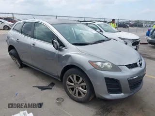 2010 Mazda CX-7 Touring with VIN JM3ER2W38A0342538, listed as a IAAI auction lot 41871609 with 186,749 mi miles. Bid and sale history available at carsss.com. Image 1.