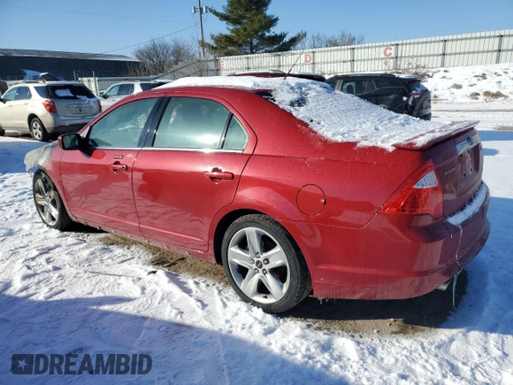 2010 Ford Fusion SPORT with VIN 3FAHP0KC6AR201723, listed as a Copart auction lot 43607855 with 0 mi miles and Clean Title. Bid and sale history available at carsss.com. Image 2.