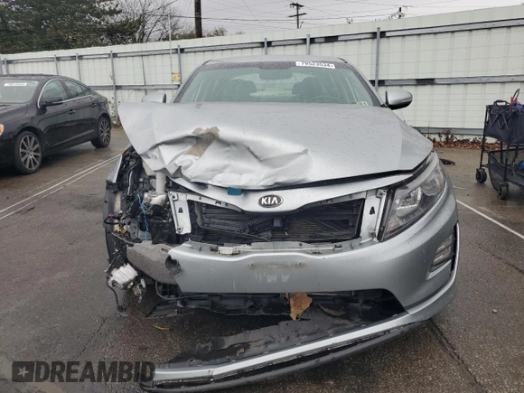 2014 Kia Optima Hybrid EX with VIN KNAGN4AD2E5069076, listed as a Copart auction lot 79523534 with 93,504 mi miles and Salvage Title. Bid and sale history available at carsss.com. Image 5.