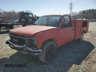 1989 GMC Sierra 1500 z VIN 1GDGC24K0KE513327, wystawiony jako Copart lot #48047335 z przebiegiem 232 800 mil mil oraz Szkoda całkowita • Salvage title. Historia ofert i sprzedaży dostępna na DreamBid. Obrazek 1.
