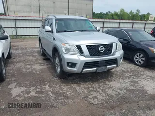 2017 Nissan Armada Platinum z VIN JN8AY2NDXH9006839, wystawiony jako IAAI lot #42386241 z przebiegiem 257 404 mil mil oraz . Historia ofert i sprzedaży dostępna na DreamBid. Obrazek 1.