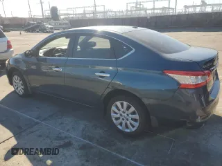 2015 Nissan Sentra S with VIN 3N1AB7AP7FY253479, listed as a Copart auction lot 46658125 with Not Provided miles and Salvage Title. Bid and sale history available at carsss.com. Image 2.