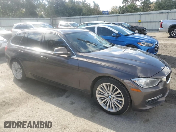 2014 BMW 3 Series 328d xDrive with VIN WBA3K5C55EK300251, listed as a Copart auction lot 85226114 with 82,657 mi miles and Salvage title. Bid and sale history available at DreamBid. Image 4.