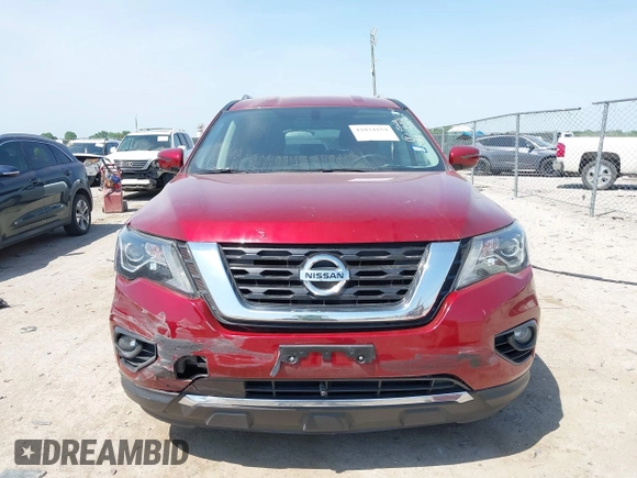 2020 Nissan Pathfinder SV with VIN 5N1DR2BN4LC638360, listed as a IAAI auction lot 42034154 with 65,549 mi miles and . Bid and sale history available at DreamBid. Image 13.