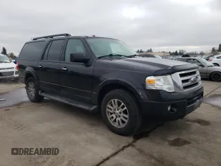 2011 Ford Expedition EL XLT with VIN 1FMJK1J53BEF15624, listed as a Copart auction lot 44447335 with 152,076 mi miles and Salvage Title. Bid and sale history available at carsss.com. Image 4.