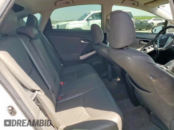 2012 Toyota Prius One with VIN JTDKN3DU6C0334031, listed as a Copart auction lot 52438865 with 194,467 mi miles and Salvage Title. Bid and sale history available at carsss.com. Image 10.