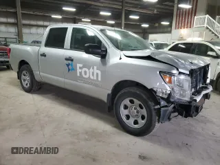 2018 Nissan Titan SV with VIN 1N6AA1EJ6JN509133, listed as a Copart auction lot 44934135 with 69,785 mi miles and Salvage title. Bid and sale history available at DreamBid. Image 4.