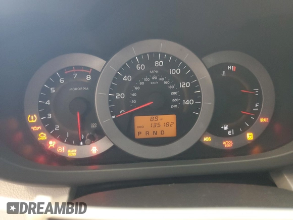 2012 Toyota RAV4 with VIN 2T3BK4DVXCW072260, listed as a Copart auction lot 66621024 with 135,182 mi miles and Salvage Title. Bid and sale history available at carsss.com. Image 9.