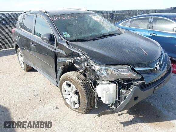 2015 Toyota RAV4 LE with VIN 2T3BFREV6FW366890, listed as a IAAI auction lot 41730097 with 45,920 mi miles. Bid and sale history available at carsss.com. Image 6.