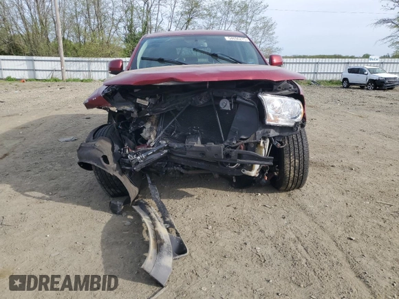2013 Dodge Durango Crew with VIN 1C4RDJDG5DC686517, listed as a Copart auction lot 54696275 with Not provided miles and Salvage title. Bid and sale history available at DreamBid. Image 5.