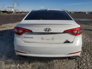 2017 Hyundai Sonata 2.4L with VIN 5NPE24AF8HH561099, listed as a Copart auction lot 48686215 with 124,523 mi miles and Salvage Title. Bid and sale history available at carsss.com. Image 6.