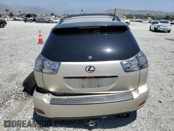 2004 Lexus RX 330 z VIN JTJGA31U840044250, wystawiony jako Copart lot #58206195 z przebiegiem 165 038 mil mil oraz Szkoda całkowita • Salvage title. Historia ofert i sprzedaży dostępna na DreamBid. Obrazek 6.