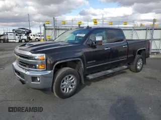 2018 Chevrolet Silverado 3500HD LTZ with VIN 1GC4K0EY8JF243127, listed as a Copart auction lot 74387034 with 98,634 mi miles and Salvage Title. Bid and sale history available at carsss.com. Image 1.