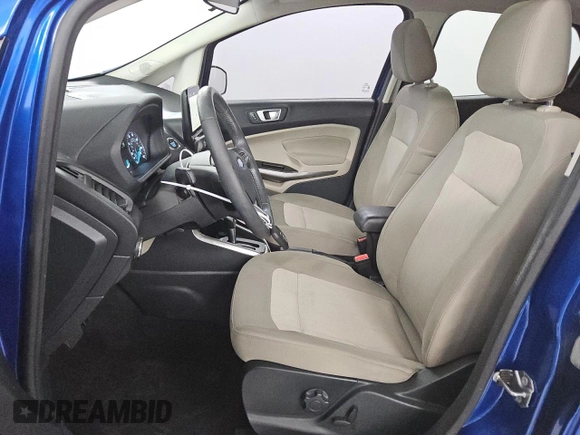 2018 Ford EcoSport SE with VIN MAJ3P1TE4JC197749, listed as a Copart auction lot 52527465 with 59,264 mi miles and Clean Title. Bid and sale history available at DreamBid. Image 7.