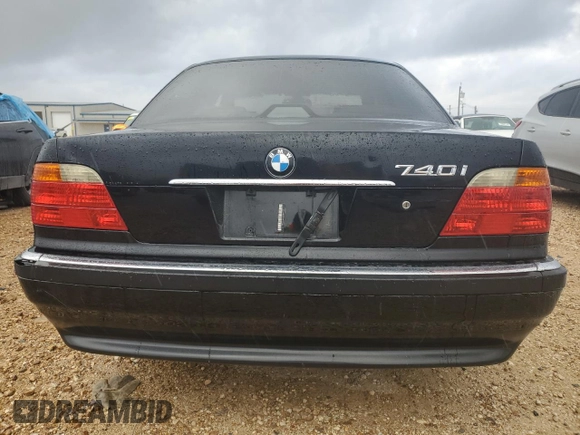 2000 BMW 7 Series 740i with VIN WBAGG8342YDN79307, listed as a Copart auction lot 80962694 with 166,520 mi miles and Clean title. Bid and sale history available at DreamBid. Image 6.
