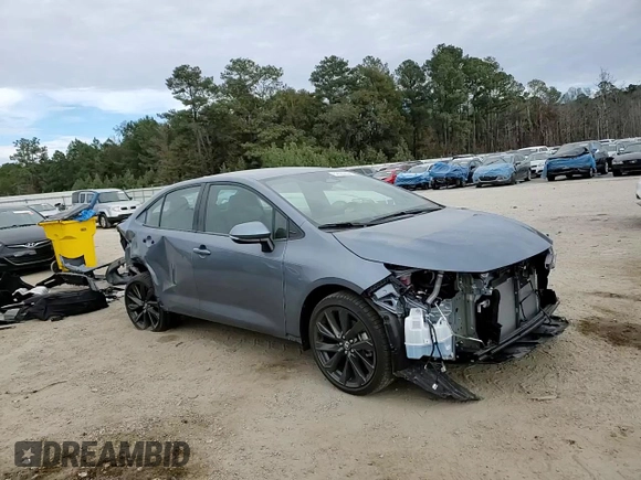 2025 Toyota Corolla SE with VIN 5YFS4MCE5SP217371, listed as a Copart auction lot 82520634 with 234 mi miles and Salvage Title. Bid and sale history available at carsss.com. Image 11.