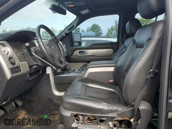 2013 Ford F-150 XL with VIN 1FTFW1EF8DFA98497, listed as a Copart auction lot 55030295 with 231,057 mi miles and Salvage title. Bid and sale history available at DreamBid. Image 7.