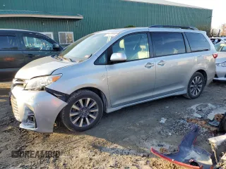 2019 Toyota Sienna XLE with VIN 5TDDZ3DC1KS210541, listed as a Copart auction lot 78821334 with 59,961 mi miles and Salvage Title. Bid and sale history available at carsss.com. Image 1.
