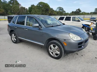 2004 Porsche Cayenne S with VIN WP1AB29P34LA70881, listed as a Copart auction lot 47684595 with 0 mi miles and Clean Title. Bid and sale history available at carsss.com. Image 4.