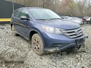 2014 Honda CR-V LX with VIN 2HKRM4H33EH684814, listed as a Copart auction lot 51582125 with 75,593 mi miles and Salvage Title. Bid and sale history available at carsss.com. Image 12.
