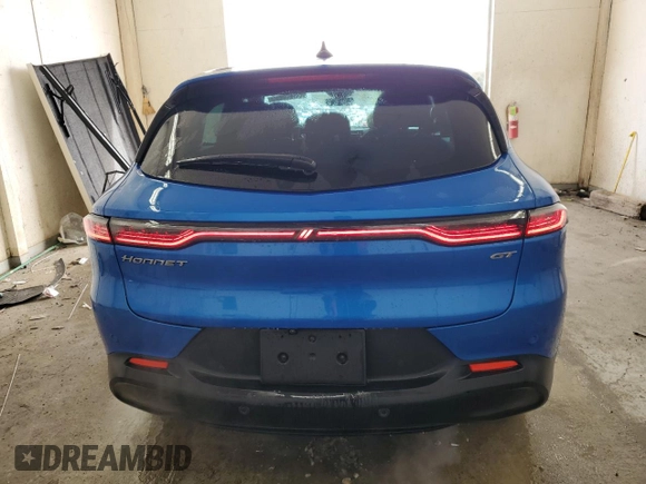2024 Dodge Hornet GT with VIN ZACNDFANXR3A31231, listed as a Copart auction lot 45718245 with 27,474 mi miles and Clean Title. Bid and sale history available at DreamBid. Image 6.