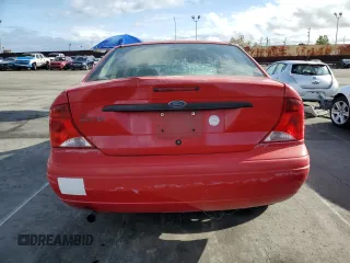 2001 Ford Focus LX with VIN 1FAFP33P91W151083, listed as a Copart auction lot 48943555 with 157,848 mi miles and Salvage Title. Bid and sale history available at carsss.com. Image 6.