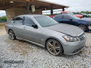 2007 Infiniti M45 Sdn with VIN JNKBY01E07M403425, listed as a Copart auction lot 52244075 with 0 mi miles and Clean Title. Bid and sale history available at carsss.com. Image 4.