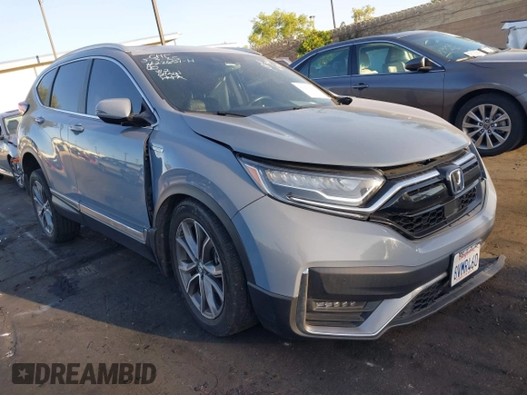 2021 Honda CR-V Touring with VIN 7FART6H97ME010816, listed as a IAAI auction lot 42256962 with 86,223 mi miles and . Bid and sale history available at DreamBid. Image 1.