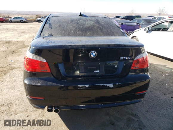 2008 BMW 5 Series 535i with VIN WBANW13568CZ77085, listed as a Copart auction lot 42171825 with Not Provided miles and Clean Title. Bid and sale history available at carsss.com. Image 6.
