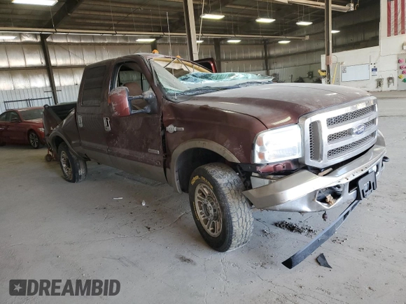 2005 Ford F-350 XL with VIN 1FTWW31P75EC11518, listed as a Copart auction lot 48372115 with Not Provided miles and Salvage Title. Bid and sale history available at DreamBid. Image 4.