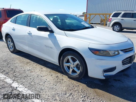 2016 Chevrolet Malibu LS z VIN 1G1ZB5ST5GF243762, wystawiony jako IAAI lot #42322879 z przebiegiem 172 926 mil mil oraz . Historia ofert i sprzedaży dostępna na DreamBid. Obrazek 1.