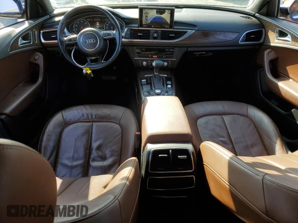 2014 Audi A6 Premium Plus with VIN WAUDFAFCXEN100850, listed as a Copart auction lot 60756835 with 67,389 mi miles and Salvage title. Bid and sale history available at DreamBid. Image 8.