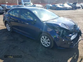2021 Toyota Corolla LE with VIN JTDEPMAE7MJ150092, listed as a IAAI auction lot 41744119 with 82,203 mi miles and . Bid and sale history available at DreamBid. Image 1.