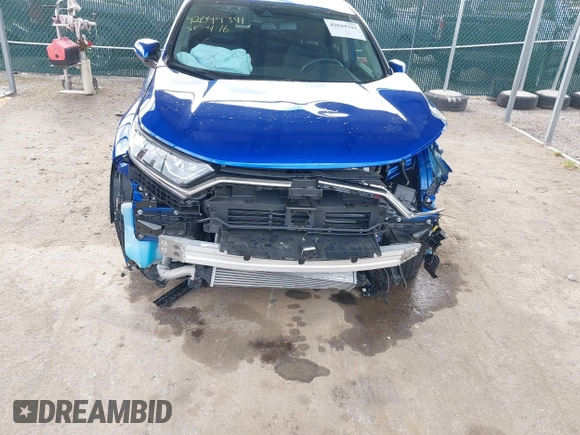 2021 Honda CR-V EX-L with VIN 7FARW2H80ME005531, listed as a IAAI auction lot 42044341 with 14,557 mi miles and . Bid and sale history available at DreamBid. Image 6.