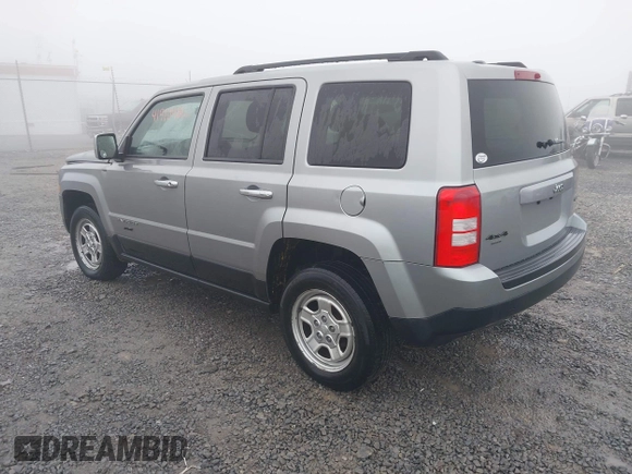 2016 Jeep Patriot Sport with VIN 1C4NJRBB6GD756036, listed as a IAAI auction lot 41910486 with 147,845 mi miles and . Bid and sale history available at carsss.com. Image 3.