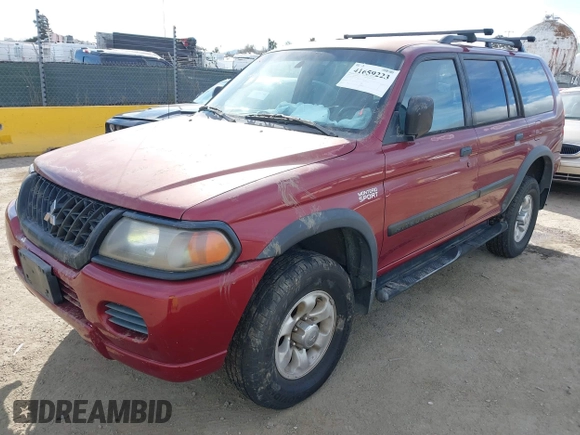 2002 Mitsubishi Montero ES z VIN JA4LS21H82J039059, wystawiony jako IAAI lot #41659223 z przebiegiem 147 772 mil mil oraz . Historia ofert i sprzedaży dostępna na DreamBid. Obrazek 2.